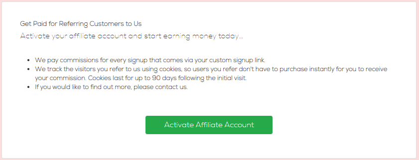 Start earning a commission today!